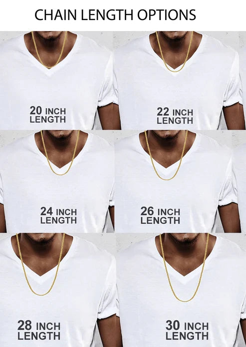 Paper Clip Gold Chain 14KT