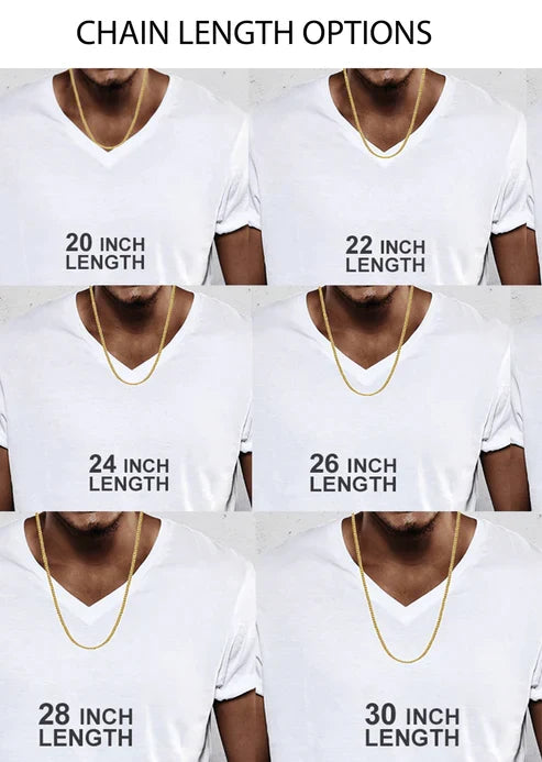 Paper Clip Gold Chain 14KT