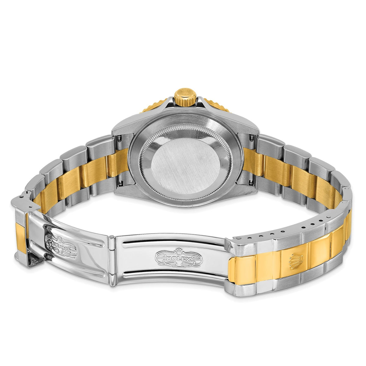 Pre-owned Rolex Submariner 40mm two-tone steel and 18K yellow gold watch with blue dial, additional view