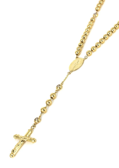 14K Yellow Gold Rosary Chain