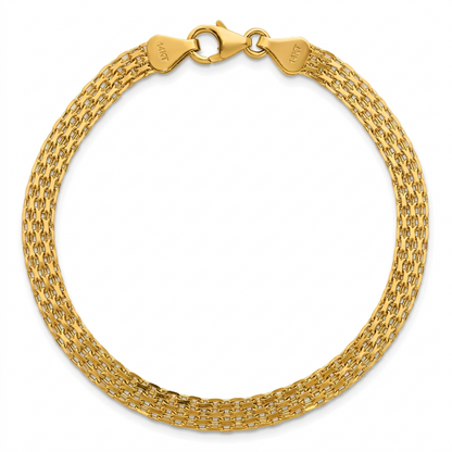 14K Yellow Gold Bismark Bracelet
