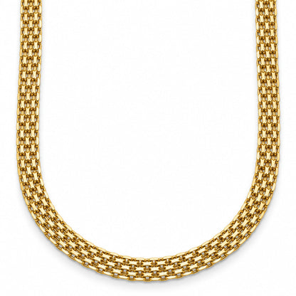 14K Yellow Gold Bismark Chain