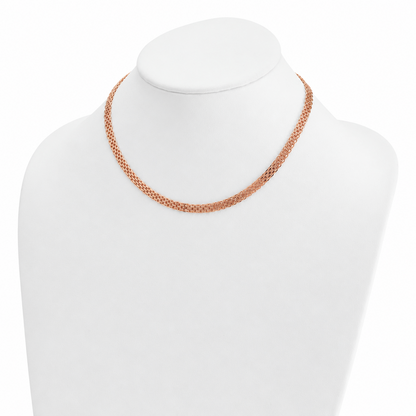 14K Rose Gold Bismark Chain, view 2