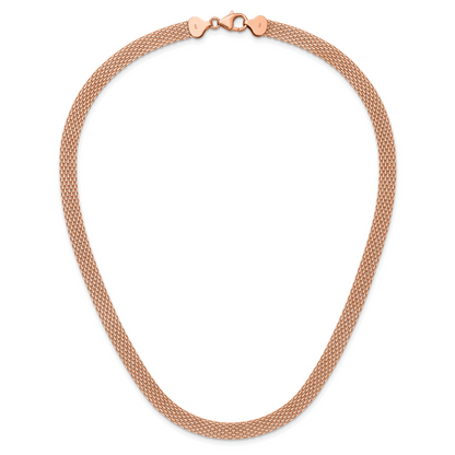 18K Rose Gold Bismark Chain, view 4