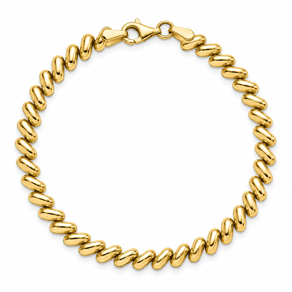 14K Yellow Gold San Marco Bracelet