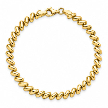 14K Yellow Gold San Marco Bracelet