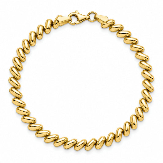 14K Yellow Gold San Marco Bracelet