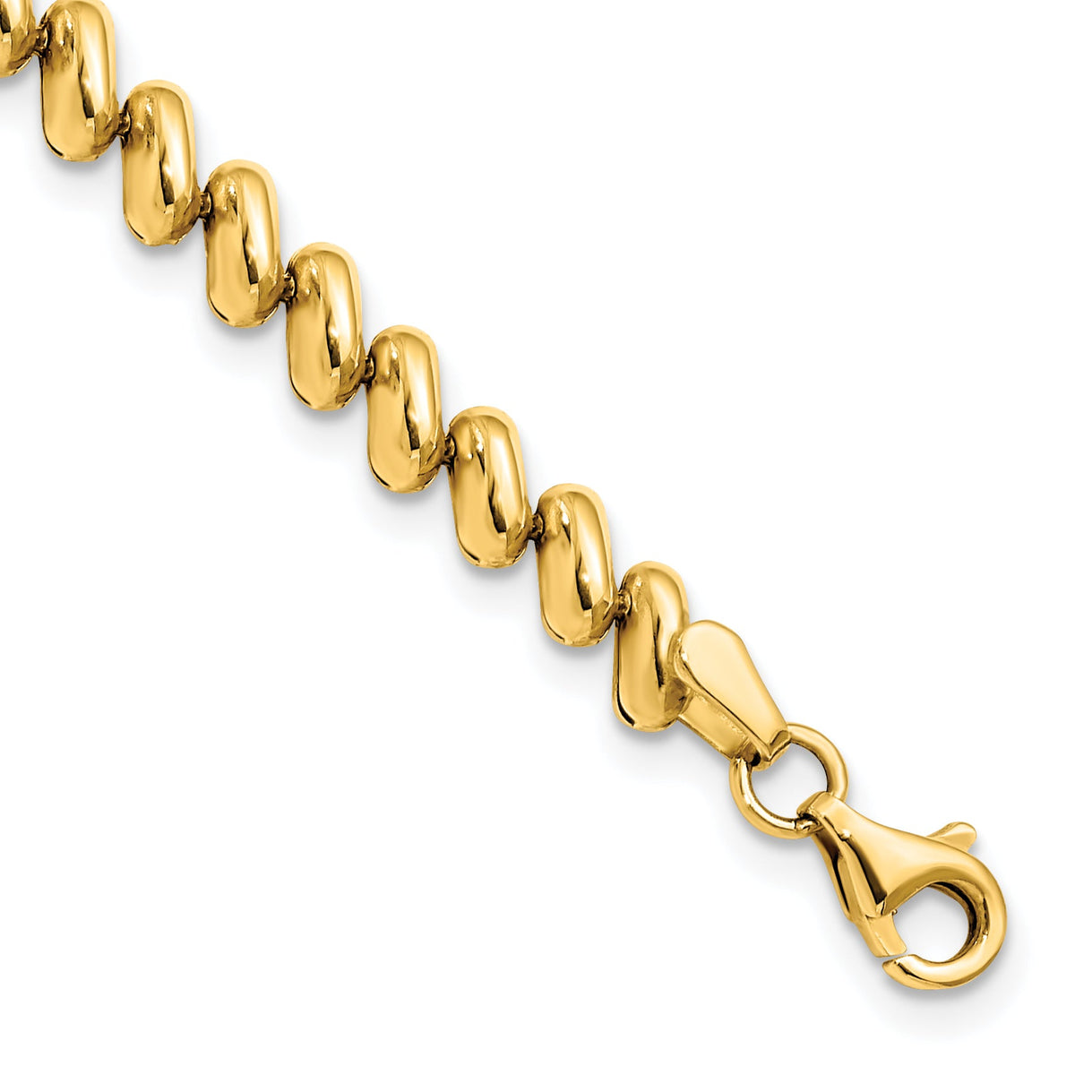 14K Yellow Gold San Marco Bracelet, view 2