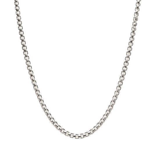 925 Sterling Silver Round Box Chain – view 1