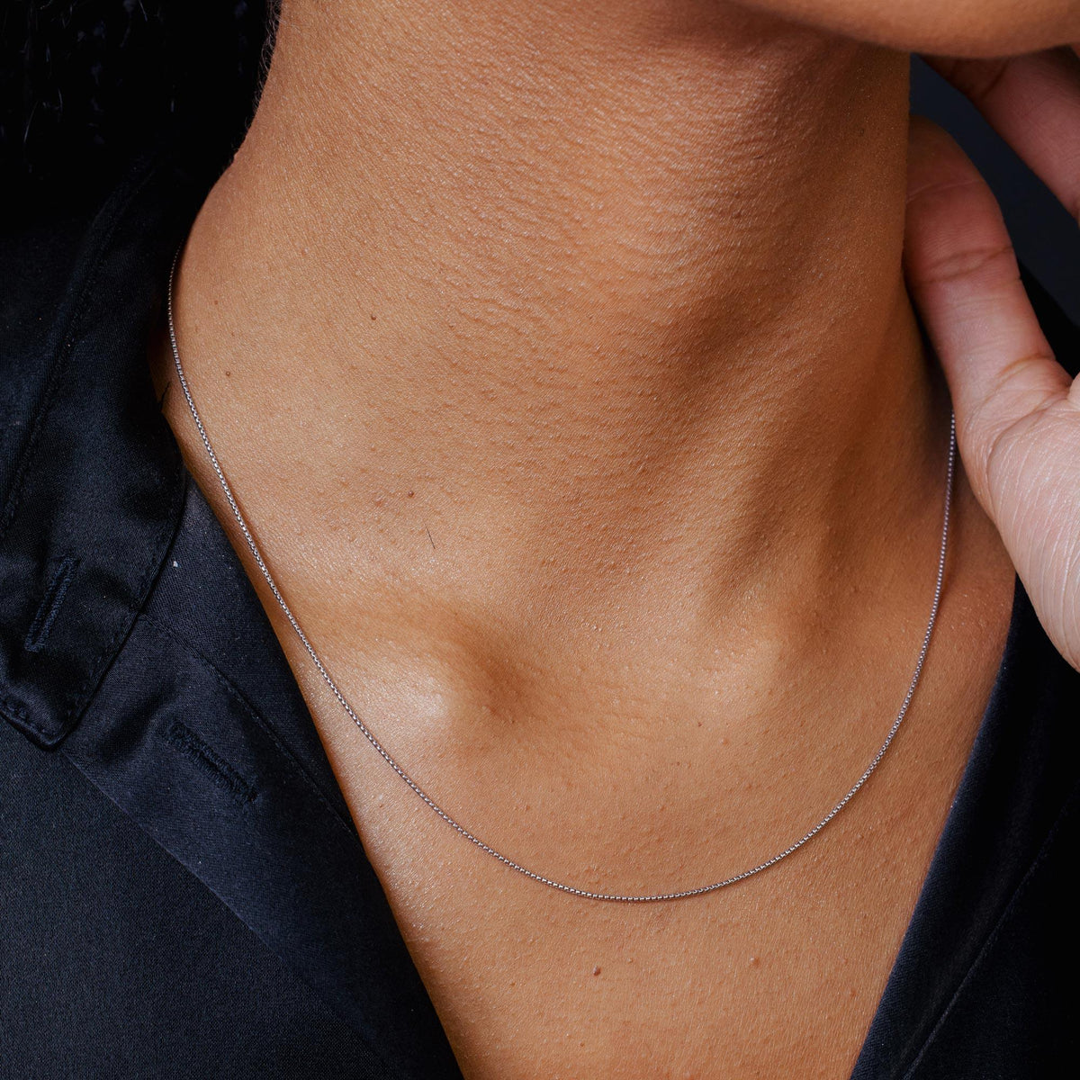 925 Sterling Silver Round Box Chain – view 4