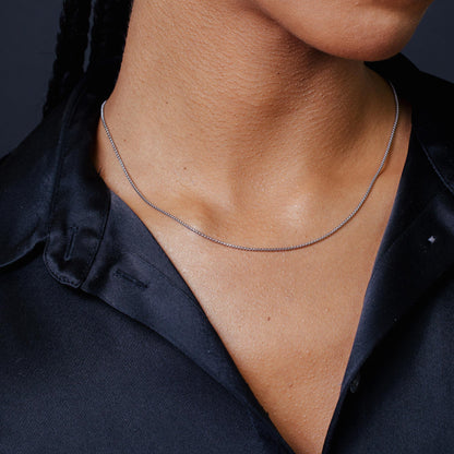 925 Sterling Silver Round Box Chain – view 5