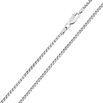 925 Sterling Silver Round Box Bracelet – view 5