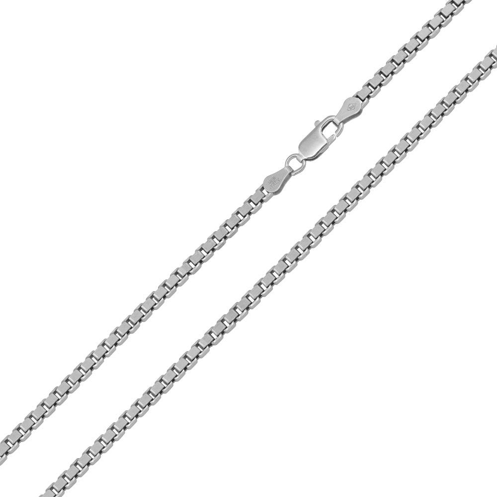 925 Sterling Silver Box Bracelet – view 2