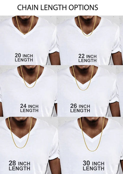Paper Clip Gold Chain 14KT