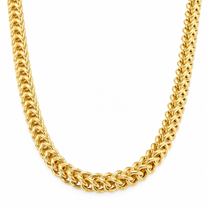 Yellow gold Franco chain