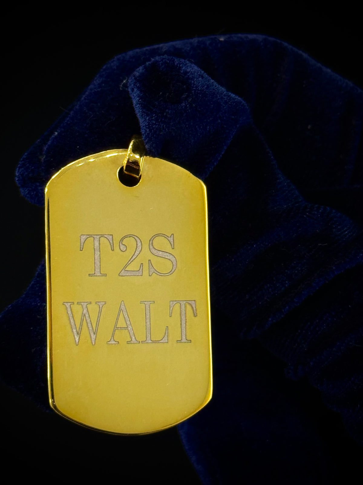 Custom Engraved 925 Silver Dog Tag, view 3