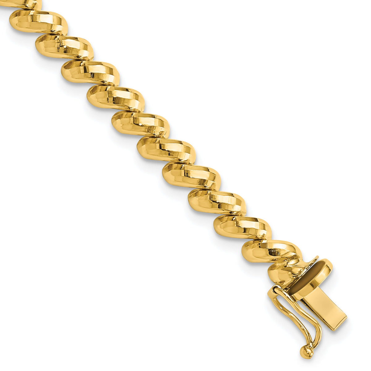 14K Yellow Gold San Marco Bracelet, view 6