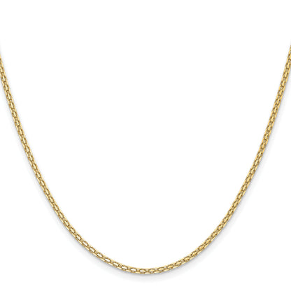 14K Yellow Gold Bismark Chain, view 8
