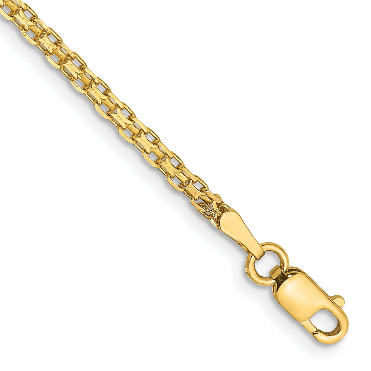 14K Yellow Gold Bismark Bracelet, view 10
