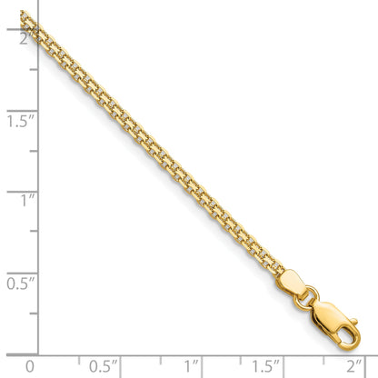 14K Yellow Gold Bismark Bracelet, view 14