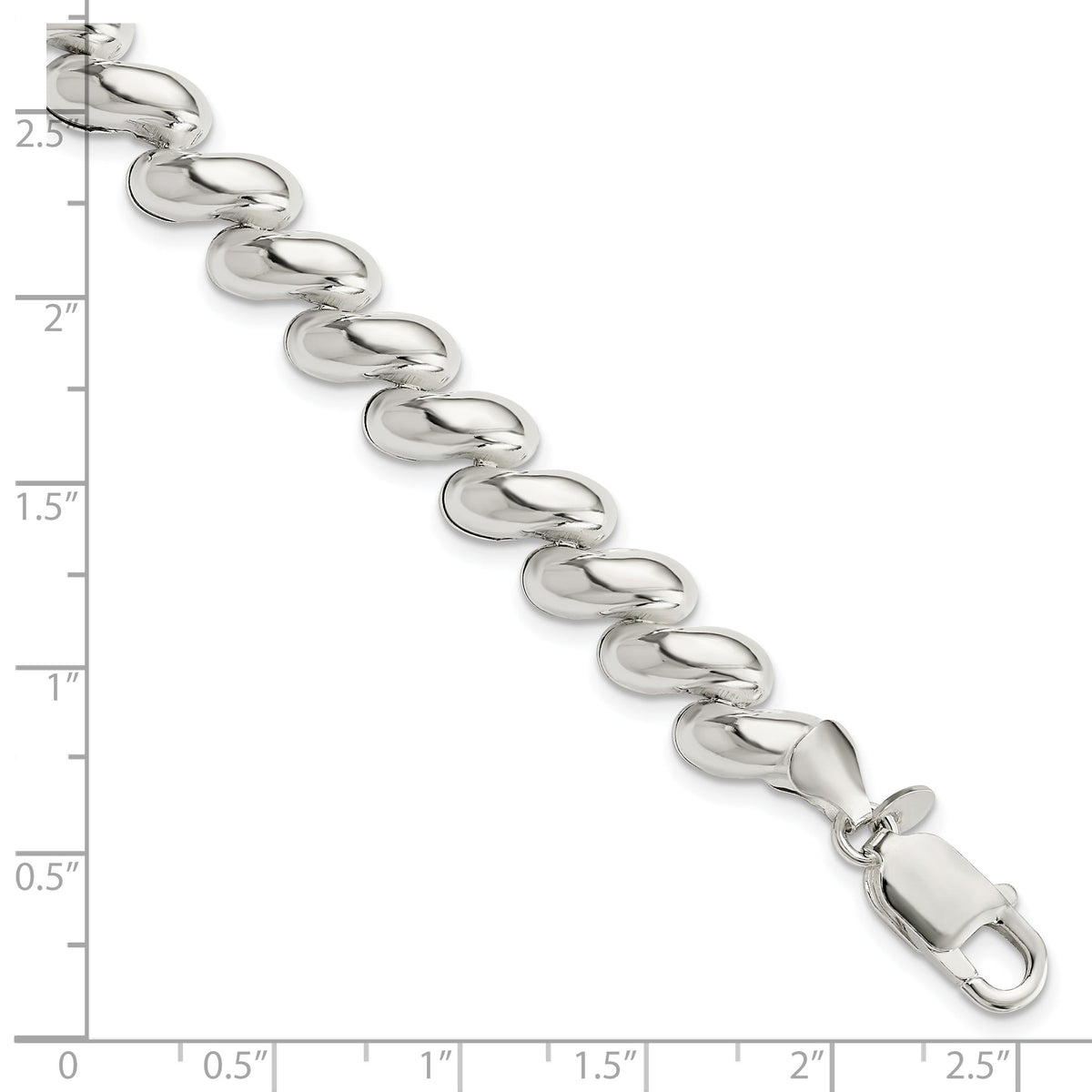 925 Sterling Silver San Marco Bracelet, view 11