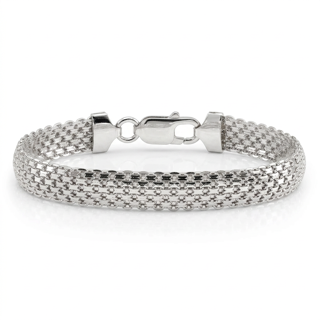 925 Sterling Silver Bismark Bracelet