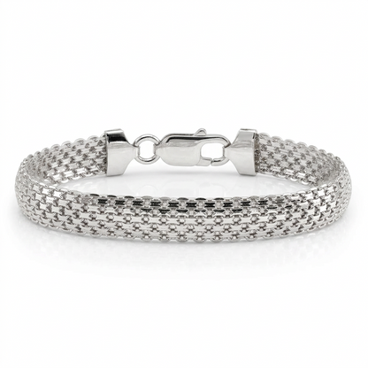 925 Sterling Silver Bismark Bracelet