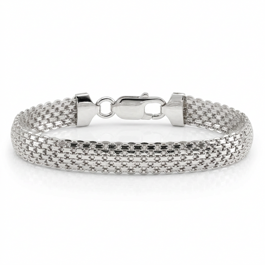 925 Sterling Silver Bismark Bracelet