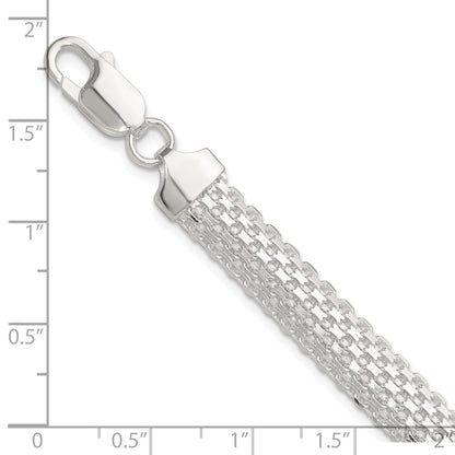 925 Sterling Silver Bismark Bracelet, view 4