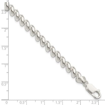 925 Sterling Silver San Marco Bracelet, view 8
