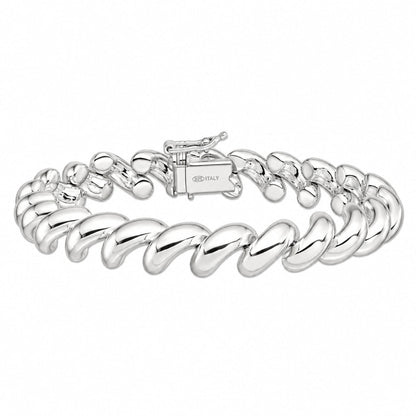 925 Sterling Silver San Marco Bracelet, view 2