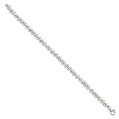 925 Sterling Silver San Marco Bracelet, view 4