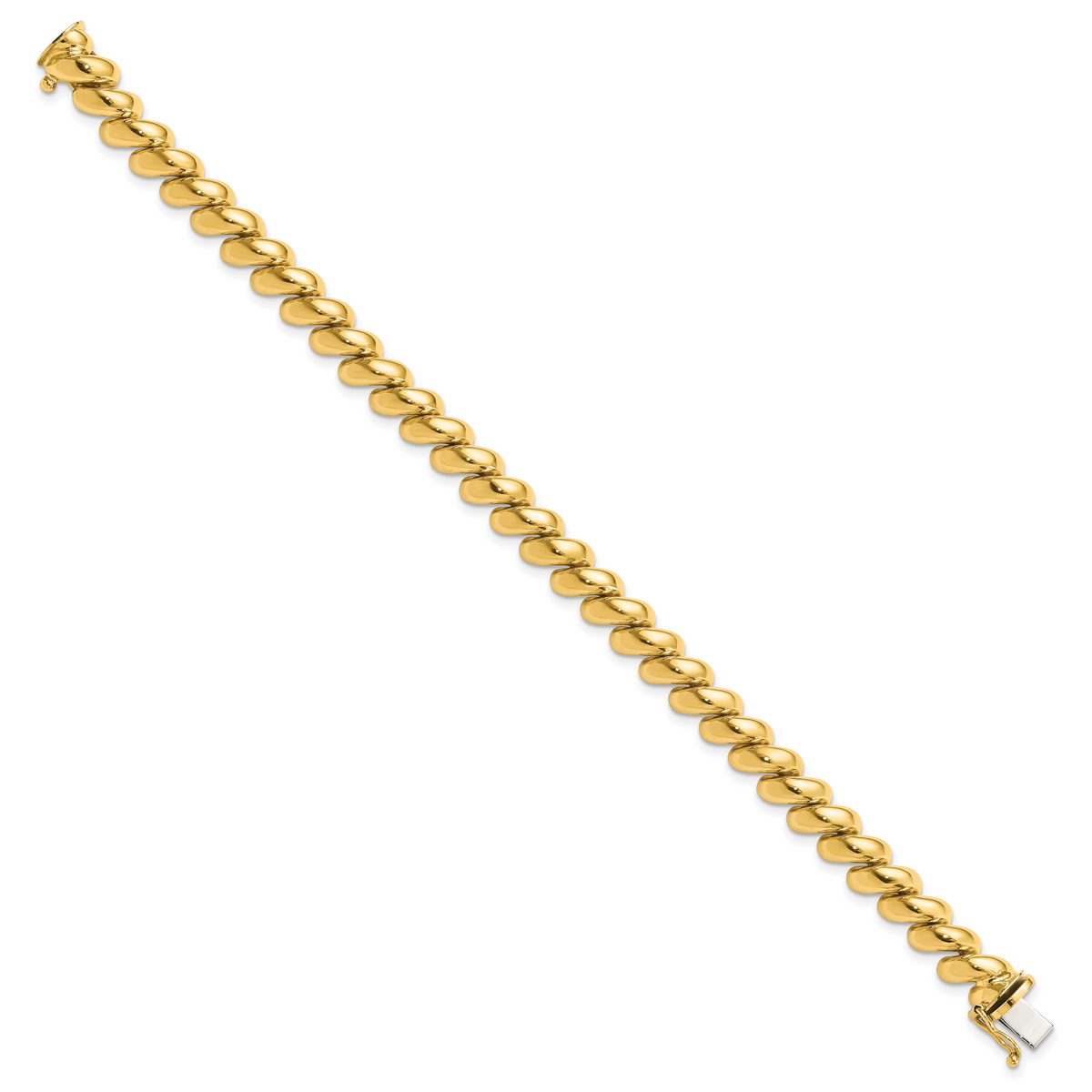 14K Yellow Gold San Marco Bracelet, view 13
