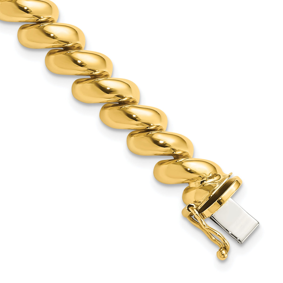 14K Yellow Gold San Marco Bracelet, view 12