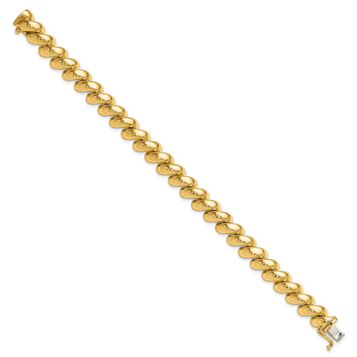 14K Yellow Gold San Marco Bracelet, view 16