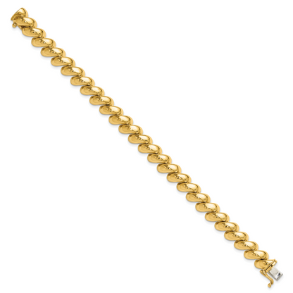 14K Yellow Gold San Marco Bracelet, view 16