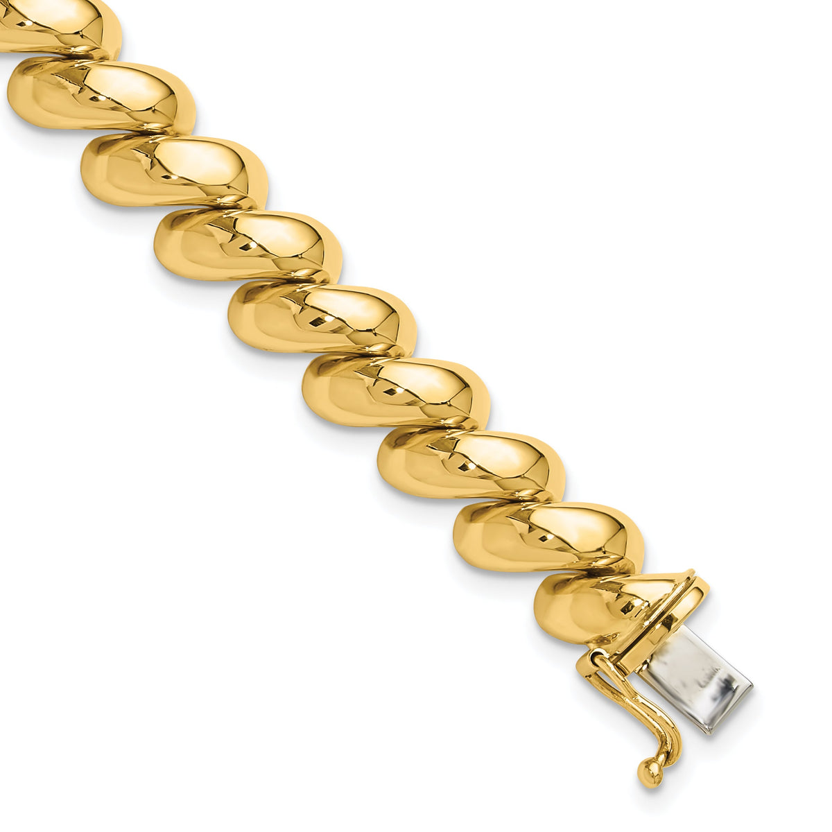 14K Yellow Gold San Marco Bracelet, view 15