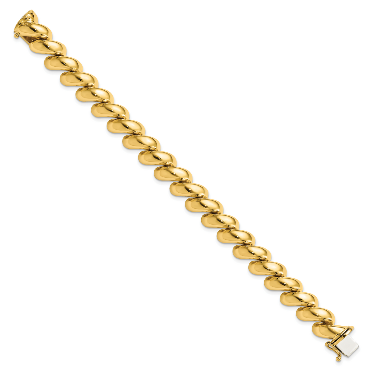 14K Yellow Gold San Marco Bracelet, view 19