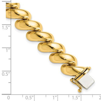 14K Yellow Gold San Marco Bracelet, view 20