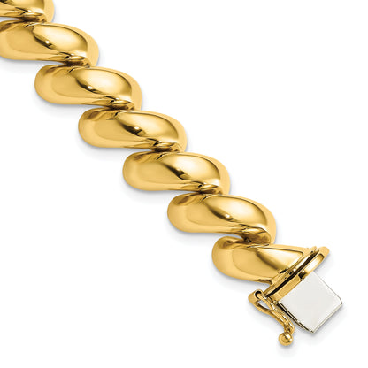14K Yellow Gold San Marco Bracelet, view 18