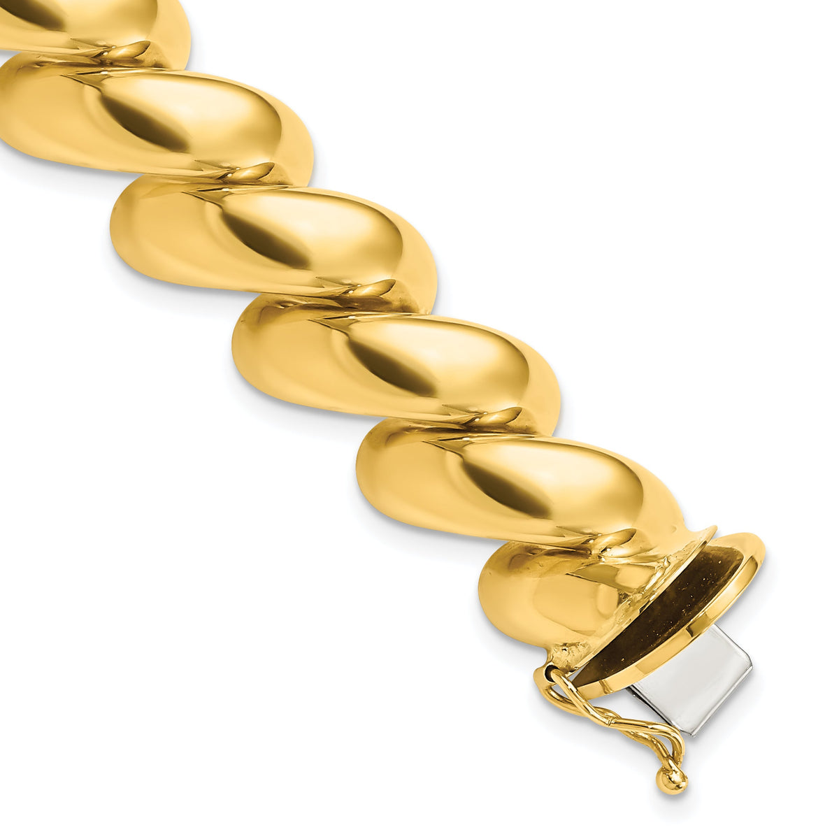 14K Yellow Gold San Marco Bracelet, view 21