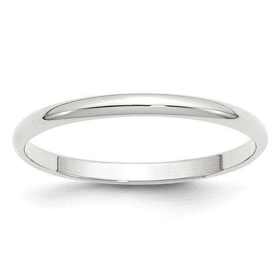 2mm Plain Gold Wedding Band, view 5