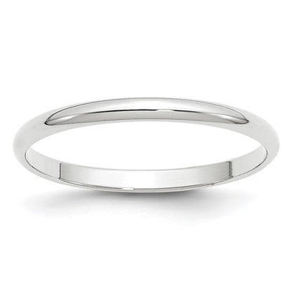 2mm Plain Gold Wedding Band, view 5