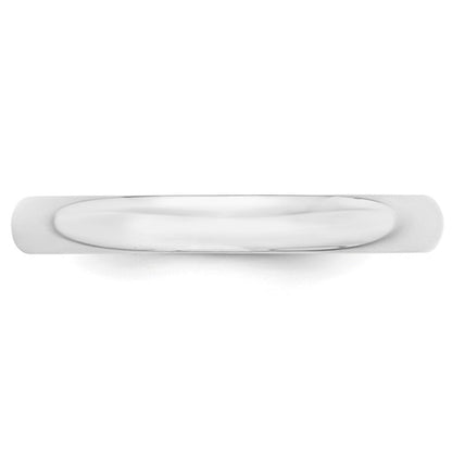 3mm Plain Gold Wedding Band, view 4