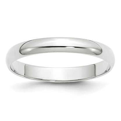3mm Plain Gold Wedding Band, view 2