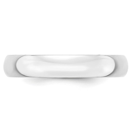4mm Plain Gold Wedding Band, view 4