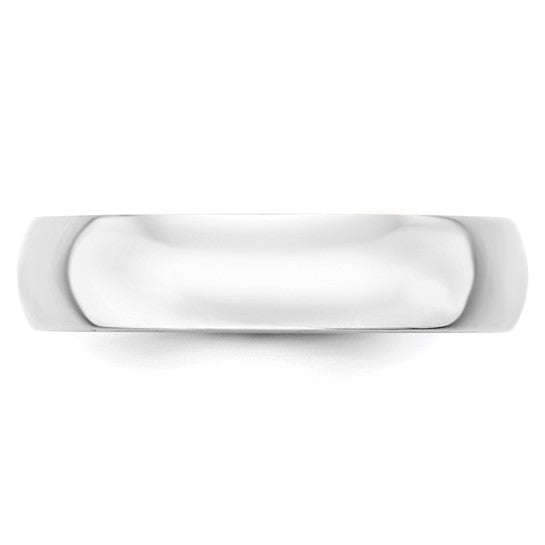 5mm Plain Gold Wedding Band, view 5