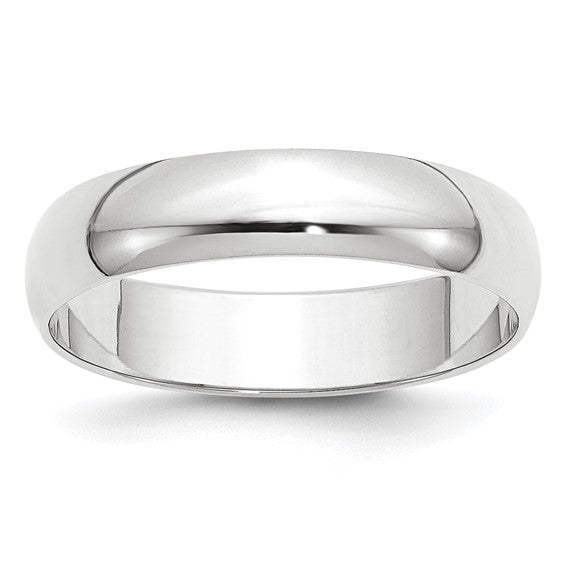 5mm Plain Gold Wedding Band, view 4
