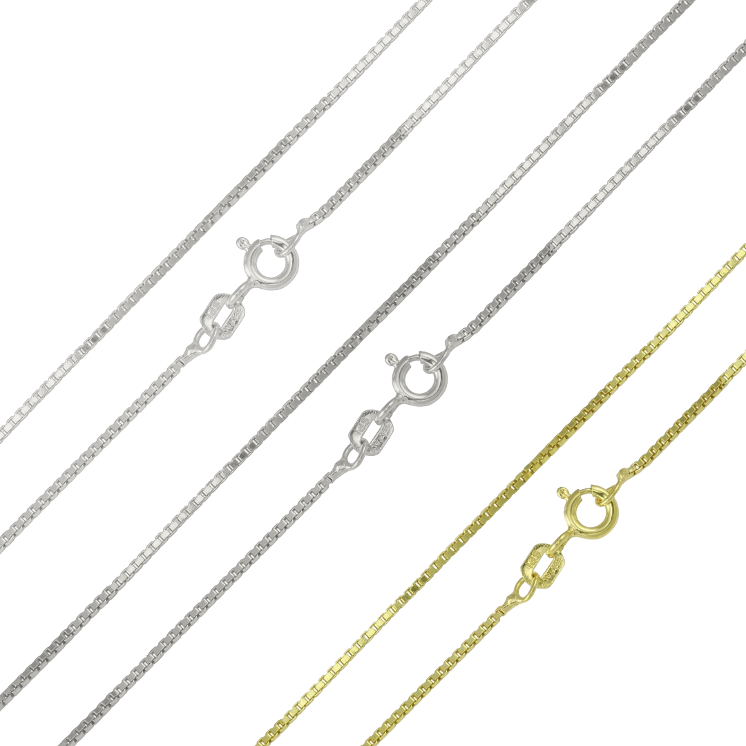925 Sterling Silver Box Chain – view 6