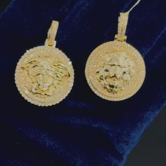 10K Gold 1 CTW Natural Diamond Pendant video